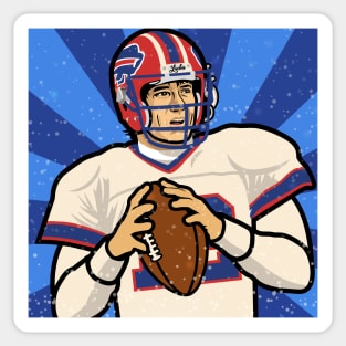 Jim Kelly Snow Sticker